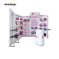 Hot Sale Jeroshow JR-EB3X3 3x3m Tension Fabric Portable Outdoor Exhibition Booth Standard Trade Show System