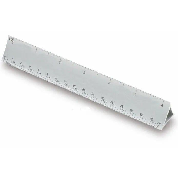 6 Inch Hollow Triangular Architect Drafting Scale Drafting Ruler