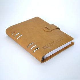 Custom Business Notebook Printing A5 A4 Leather Planner With Logo Cover
