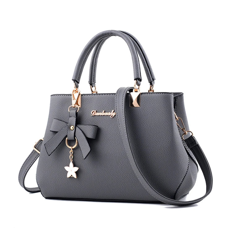 Custom Handmade Brown Tote 2026 Big Fashion Lady Pu Luxury Leather Handbags for Women