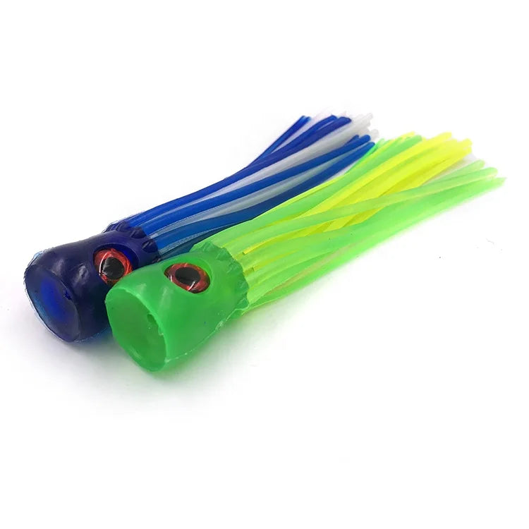 6inch Soft PVC Chugger Lure Offshore Trolling Fishing Lures Soft Plastic Fishing Lures Big Game Fishing Tackle in Stock