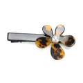 Wholesale Alligator Hair Clip New Acetate Pearl Embellished Duckbill Clip Tortoiseshell Flower Hair Clips