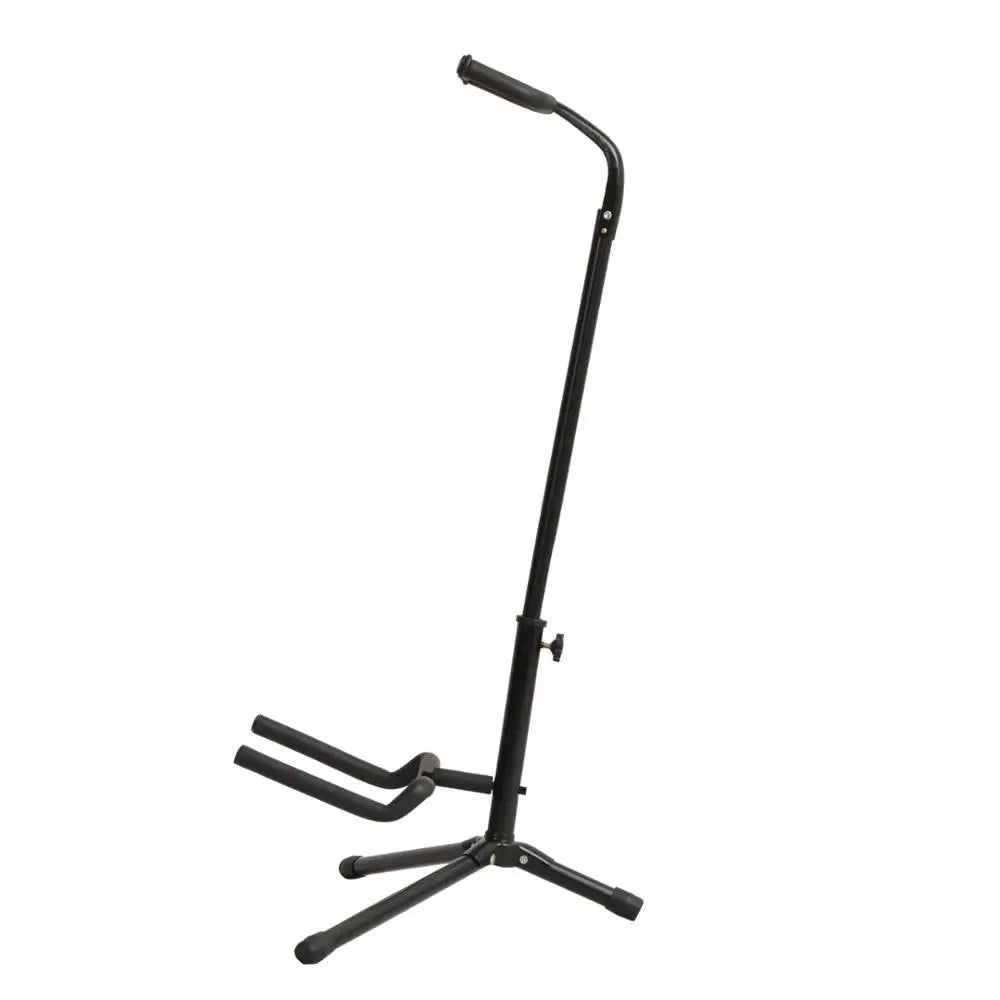 J-31B Factory OEM Portable Vertical Guitar Stand Equipped with a Foldable Neck Clamp for Accessories of Stringed Instruments