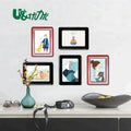 Hanging Poster Hanger White Metal Wall EVA Magnetic Picture Frames Photo Magnets