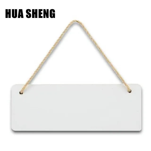 Home Wall Hanging Custom Printing MDF Sublimation Door Plaque
