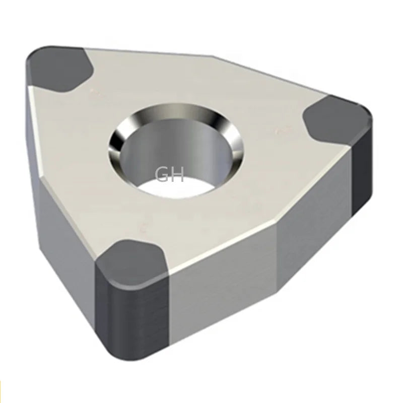 CNC PCBN 6 Tip Turning Inserts WNMG080404 WNMG WNMA CBN Insert for Hardened Steel Cast Iron