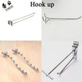 High-Duty Luxury High Edge Curved Price Bar Factory Wholesale Galvanized Hook Single-Sided Supermarket Rack Favorable Price