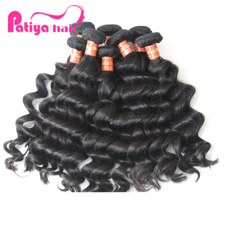Patiya 10 12 14 16 18 20 22 24 26 28 30 Inch Top Quality 14A Cuticle Aligned Virgin Brazilian Wavy Natural Human Hair Bundles