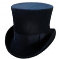 Ready to Ship Vintage Classic 100% Wool Felt Men Gents Formal Hats for Men Tuxedo Topper Top Hat BLACK