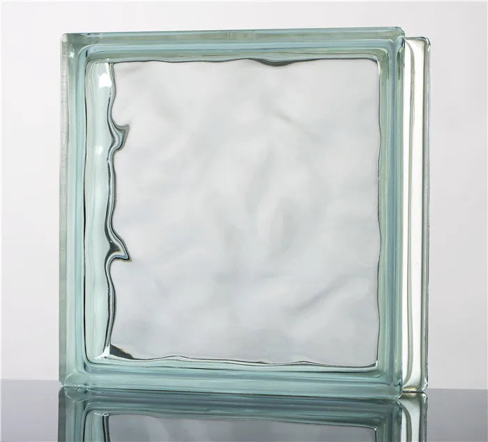 Waterproof clear Cloudy Pattern Glass Block/glass Brick for Decoration or Protect Your House