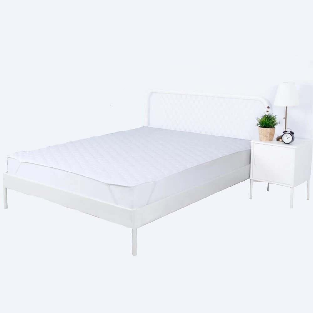 Washable Single Queen King Cotton Mattress Protector Protection Alas Pelindungan Tilam Katil Cotton Mattress Covers
