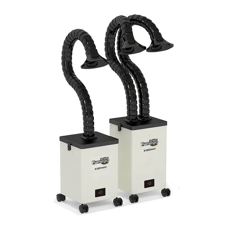 Trade Assurance Mini Soldering Fume Extractor  360 Degree Dir Filtering Design Solder Fume Extractor