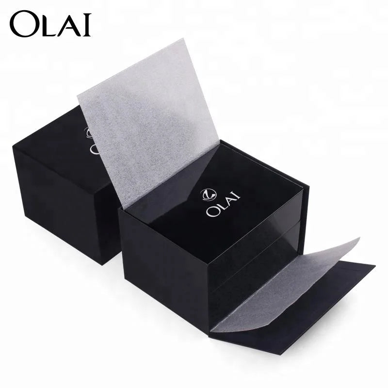 Wholesale Glossy Lacquer Single Watch Display Box Brand Stock Wooden Case for Watches