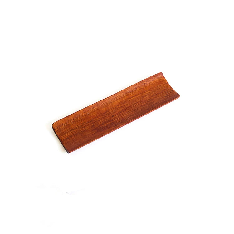 Classical Hot Sell Eco-Friendly Japanese Handmade 18cm Wood Towel Tray Sushi Dish Plate 50pcs MOQ
