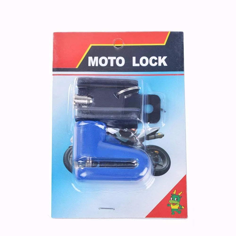 New Image Universal Waterproof Disc Lock for Electric Scooter Bicycle Motorcycle Cycling Bicycle Mountain Bike Disc Lock
