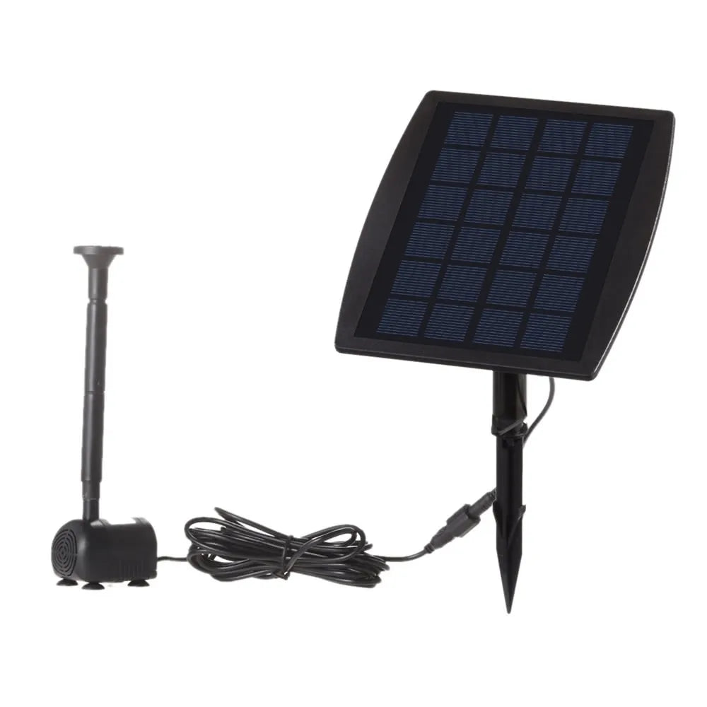Water Solar Fountain Outdoor and Indoor for Garden Solar  Water Feature  Pump Other Garden Ornaments Water Features