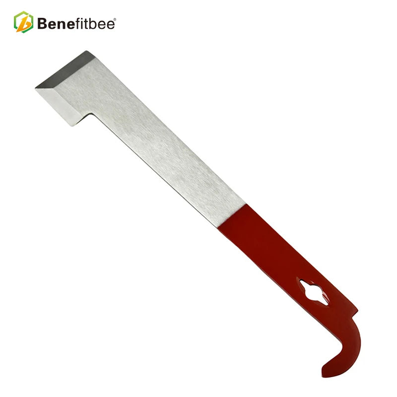 Beekeeping Equipment Bee Hive Tools Stainless Steel Hive Scraper with Hook