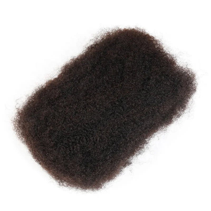 NOBLE 10" Indian Brazilian Virgin Crochet Human Hair Afro Kinky Bulk Human Hair Extension for Human Hair Locs