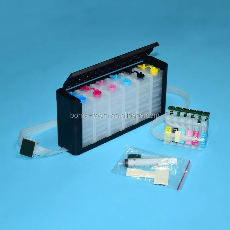 Continuous Ink Supply System for Epson Stylus Photo 1430 1400 1500 Ciss Ink System With Chip for Epson T0791 - T0796 Ink Ciss