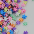 Polymer Clay Sprinkles Snowflake Shaped Sweets Deco Parts Polymer Clay Snowflake Flatback Cabochon Decoration