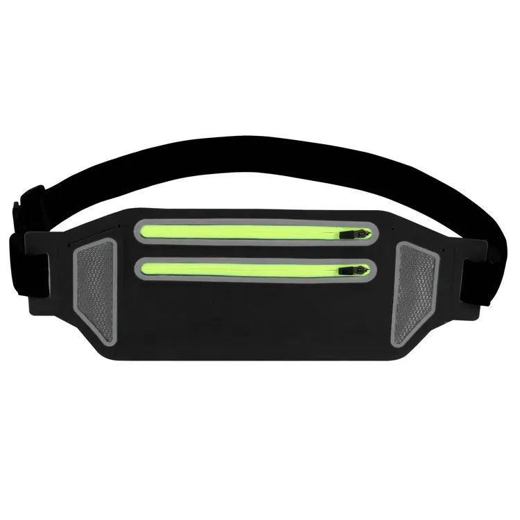 Lymech Wholesale Thin Bumbag Waterproof Custom Fashion Travel Sport Run Wallet Belt Fanny Pack Waist Bag Purse Clip Set