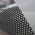 Digital White Pintable Decorative One Way Vision Window Glass Vinyl Film Mesh Sticker Eco Solvent Printing Material