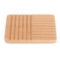 Classical Hot Sell Handmade Eco-Friendly Beech Wood Waterproof Anti-Slip Durable Soap Holder Dish