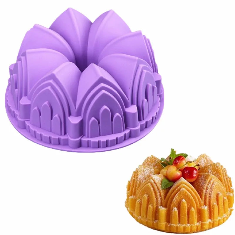 Wholesale 3D Silicone Mould for DIY Baking Pudding Mousse Chocolate Cake Mould Kitchen Accessories Tools