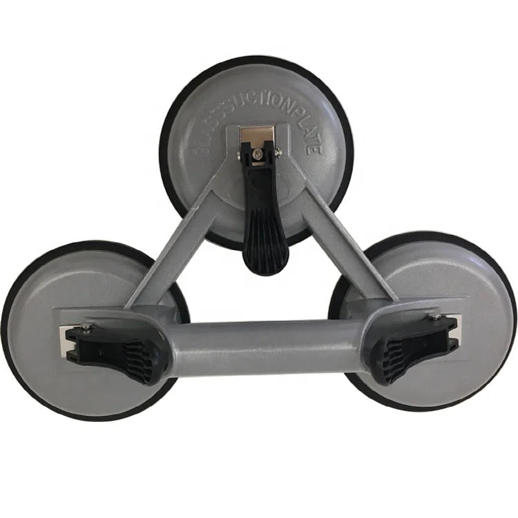 Three Claw Industrial Grade Aluminum Alloy Suction Cups 150kg Capacity 120mm Size Strong Carrying Tool Marble Tile Glass OEM