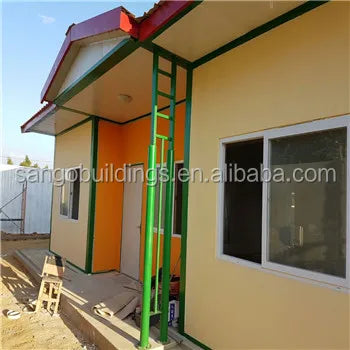 Customized Modern Steel Sandwich Panel Villa Prefab Modular Homes with for Warranty