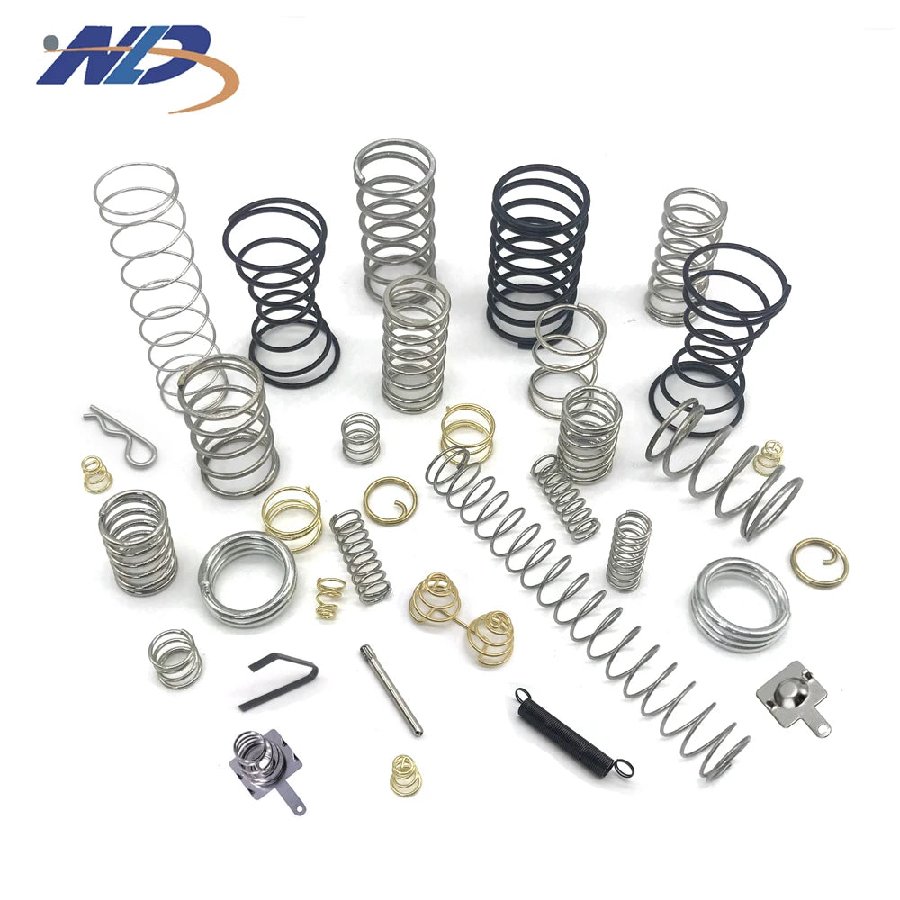 Custom Made Beryllium Copper Metal Hinge Coil Ballpoint Pen Toy Miniature 304 Stainless Steel Compression Springs