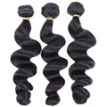 Beauty Girl Wholesale Price Virgin Brazilian Hair Natural Loose Wave 3 Bundles with Frontal