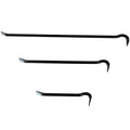 Set of 3pcs Hexagonal Pry bar Multifunctional Nail Lifter Removing Wooden Box Steel Chisel Tool Forklift Pry bar
