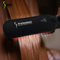 Top Seller Professional LED Display Infrared Steam Hair Straightener Tourmaline Ceramic Plate Vapor Hair Flat Irons for Home Use MegaBDM