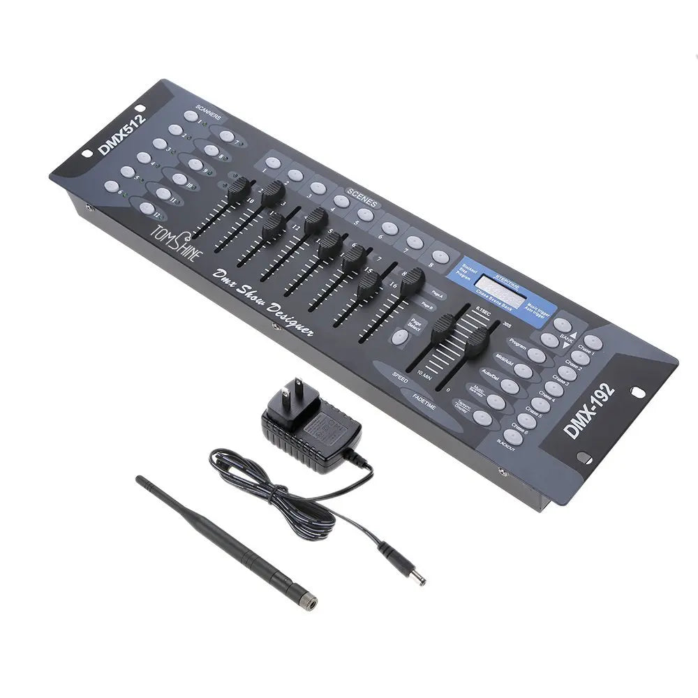 2025 on Sale Wireless DMX512 Console Stage Dimmer DJ Lighting DMX Controller Wireless DMX With 192 Channels