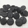 Good Quality 15mm Matt Black Metal Snap Button for 4 Parts Round Fastener Metal