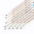 STA 10-Color Japanese Fine Tip Art Markers Slender Rod Marker Pen Creation Painting Greeting Cards Durable Metallic Marker Art