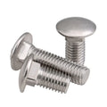 Heavy Duty DIN Standard Plain Steel Metric Inch Size Coach Carriage Bolt with Nut Washer