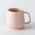 300ml Custom Design Porcelain Ceramic Cup Pink Matte Mug