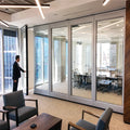 Hot Sale Modern Design Office Glass Partition Walls Double Glazing Sound Proofing Tempered Glass for Conference Room