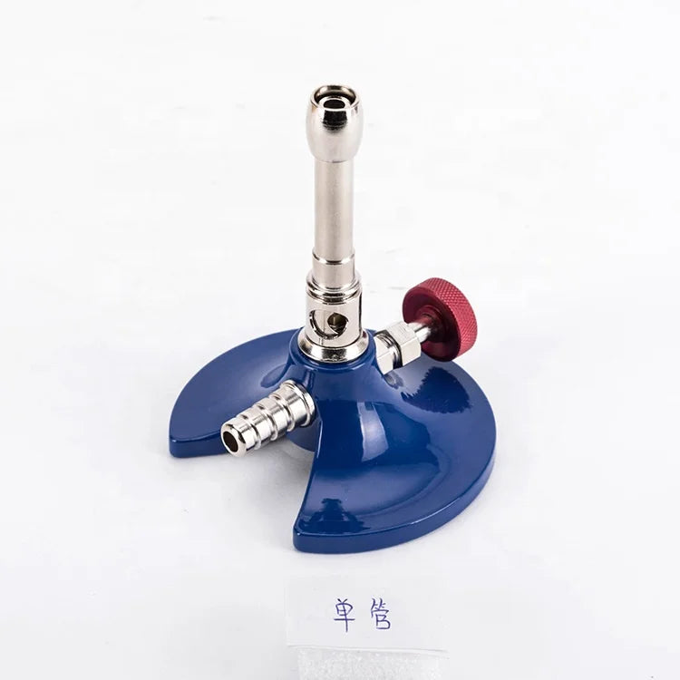 Portable Dental Lab Gas Light Single-tube Laboratory Bunsen Burner