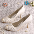 (22 Colors) Peep Toe Shoes Woman Wedding