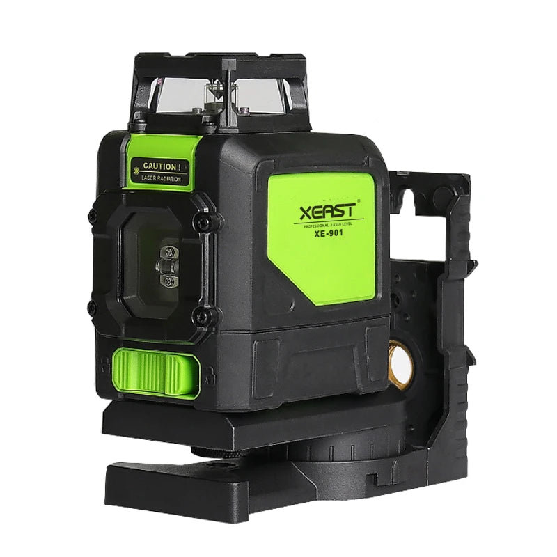 XEAST XE-901 5 Lines Portable Industrial Construction Laser Level Self-Leveling 3D 360 Degree Red Beam Rotary Laser Level