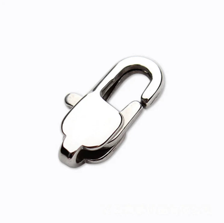 Vintage Stainless Steel Lobster Clasps for Lobster Chain Making 09mm 11mm 13mm 15mm 16mm 18mm Sizes Jewelry Findings Components