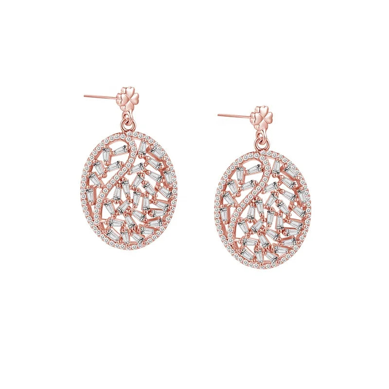 New Arrival High Quality Fashion Jewelry S925 Solid Silver S925 Sterling Silver Earring