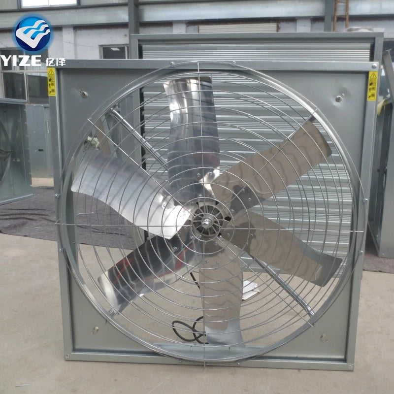 Low Noise 220/380 v Exhaust Fan of Poultry Farm Save Electric Automatic Control Environment