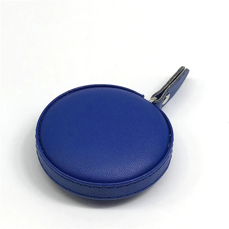 Wholesale Promotional Cheap Round Mini Tape Measure Keychain With Llogo Mini Tape Measure  Multi Color 1.5M  Tape Measuring