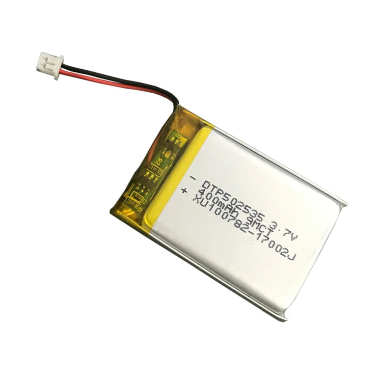 502535 3.7v 400mah Rechargeable Lithium Battery Li-poly Battery