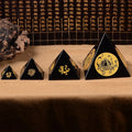 New Arrival Promotional Souvenir Table Paperweight Fengshui Crystal Glass Pyramid