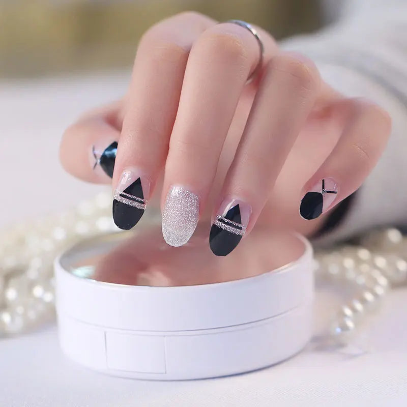 HuiZi 2026 Gel Srips Nail Art Polish Stickers